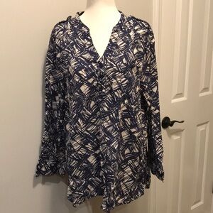 CAROL LITTLE WOMAN 100% Cotton Print Top